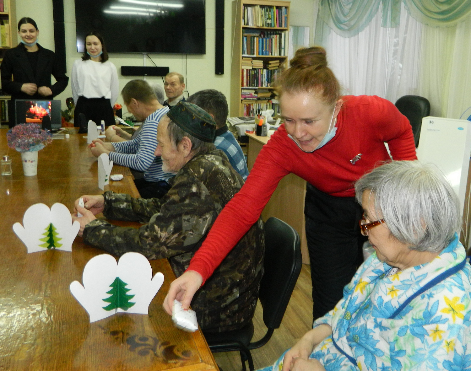 Новогодний подарок от студентов колледжа